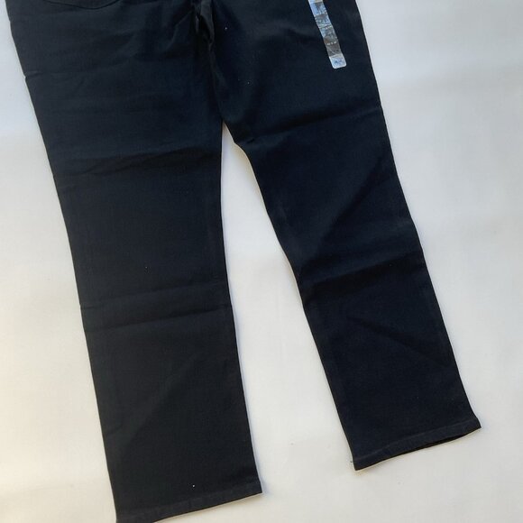 $60 Joseph Abboud Men’s Jeans Straight Fit Black Comfort Stretch Denim Sz 40X32 - Picture 4 of 11